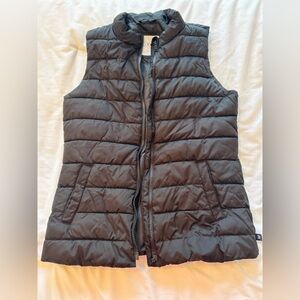 Black vest from Gap